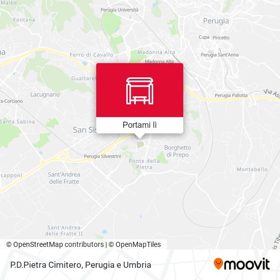 Mappa P.D.Pietra Cimitero
