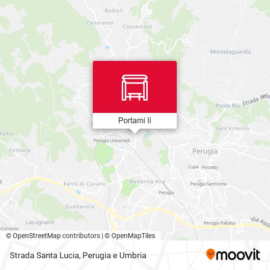 Mappa Strada Santa Lucia