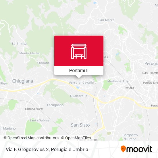 Mappa Via F. Gregorovius 2