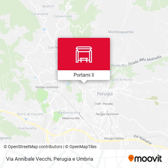 Mappa Via Annibale Vecchi