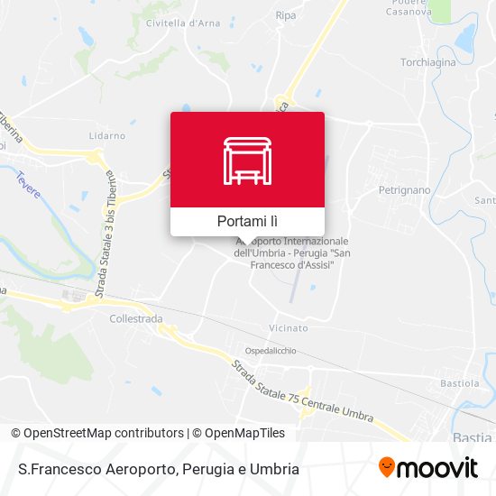 Mappa S.Francesco Aeroporto