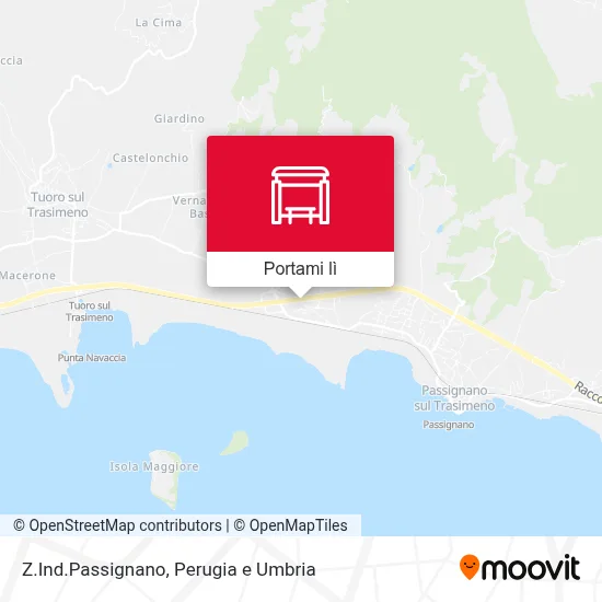 Mappa Z.Ind.Passignano