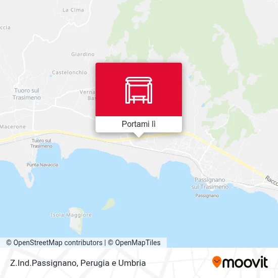 Mappa Z.Ind.Passignano