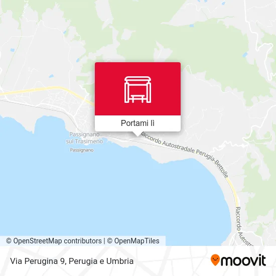 Mappa Via Perugina 9