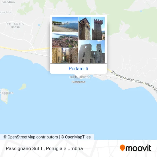 Mappa Passignano Sul T.