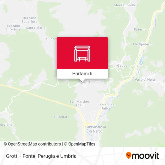 Mappa Grotti - Fonte