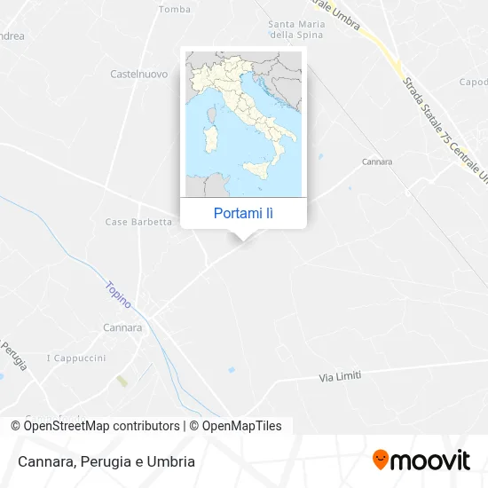 Mappa Cannara