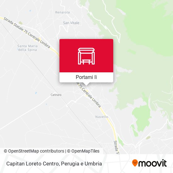 Mappa Capitan Loreto  Centro