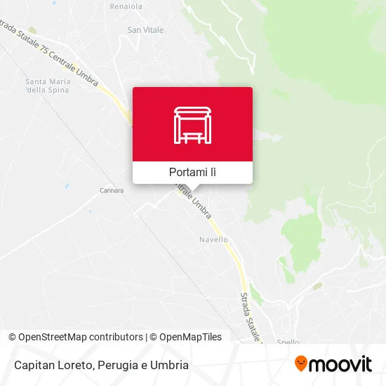 Mappa Capitan Loreto