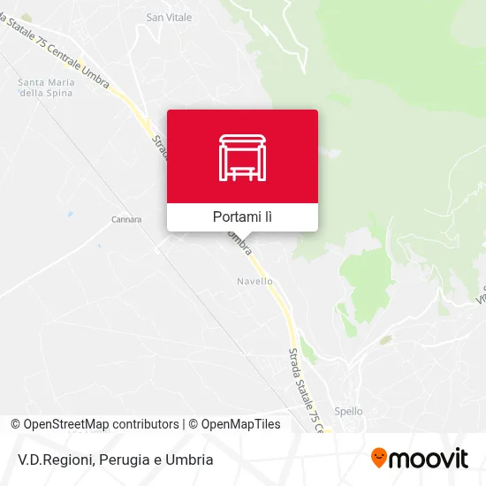 Mappa V.D.Regioni
