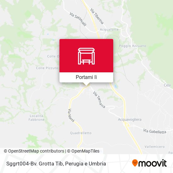 Mappa Sggrt004-Bv. Grotta Tib