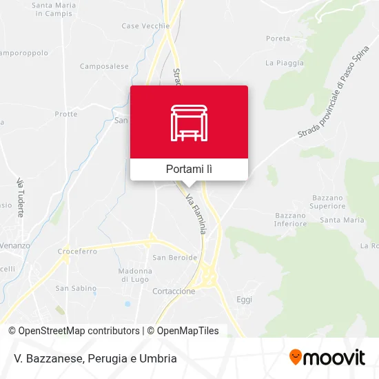 Mappa V. Bazzanese