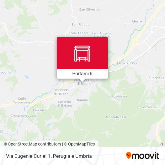 Mappa Via Eugenie Curiel 1
