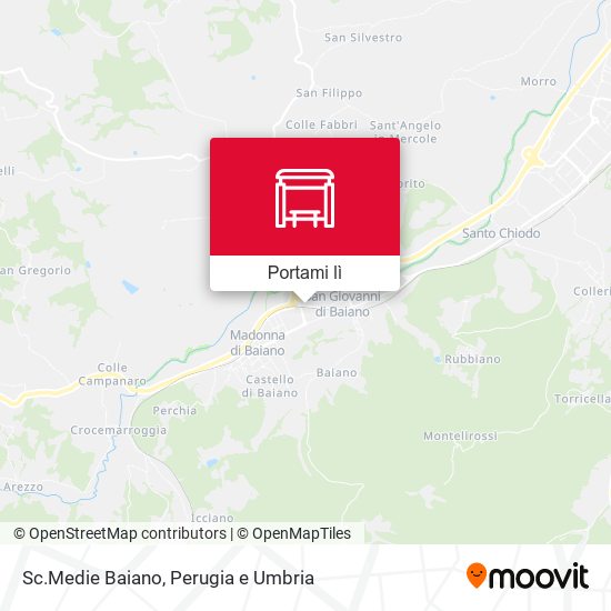 Mappa Sc.Medie Baiano