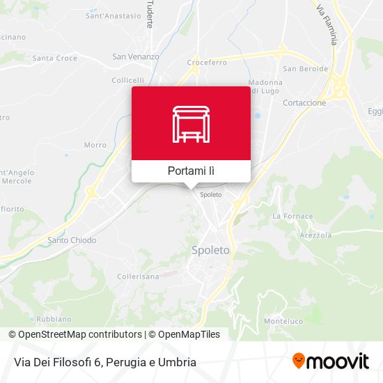 Mappa Via Dei Filosofi 6