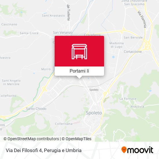 Mappa Via Dei Filosofi 4