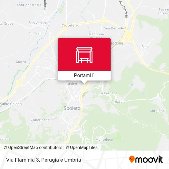 Mappa Via Flaminia 3