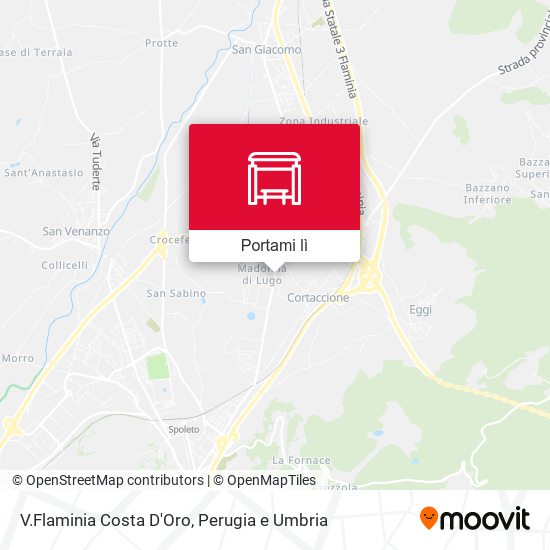 Mappa V.Flaminia Costa D'Oro