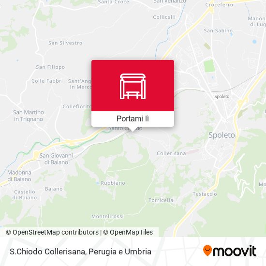 Mappa S.Chiodo Collerisana