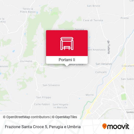 Mappa Frazione Santa Croce 5