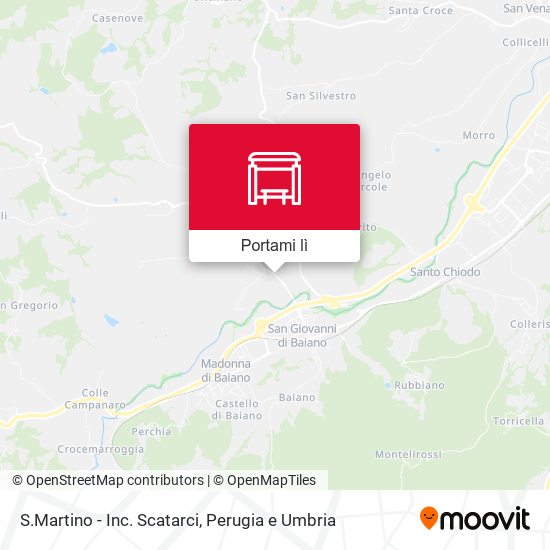 Mappa S.Martino - Inc. Scatarci