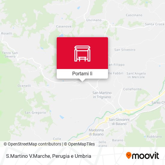 Mappa S.Martino V.Marche