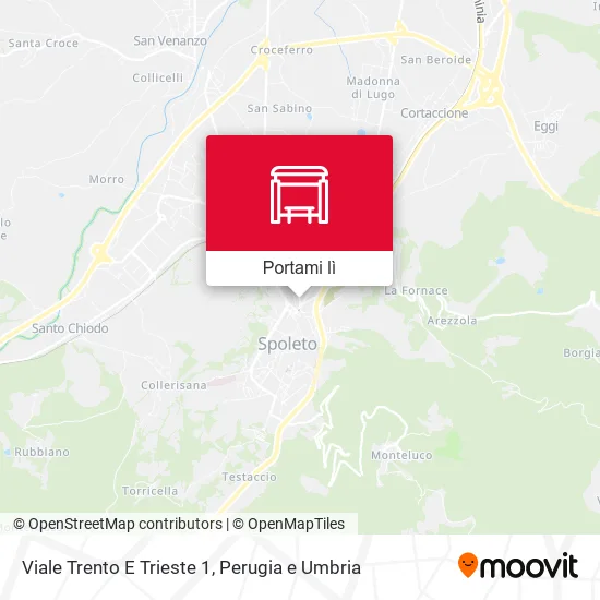 Mappa Viale Trento E Trieste 1