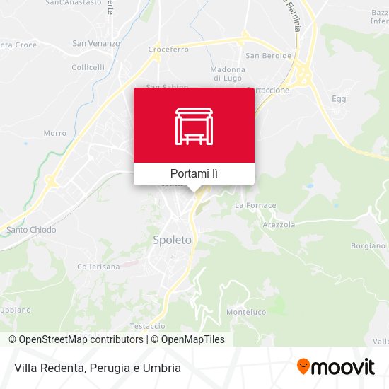 Mappa Villa Redenta