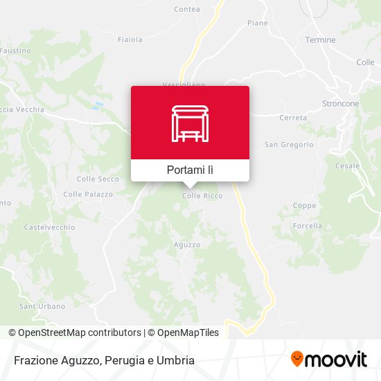 Mappa Frazione Aguzzo