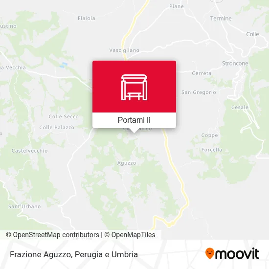 Mappa Frazione Aguzzo