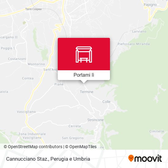 Mappa Cannucciano Staz.