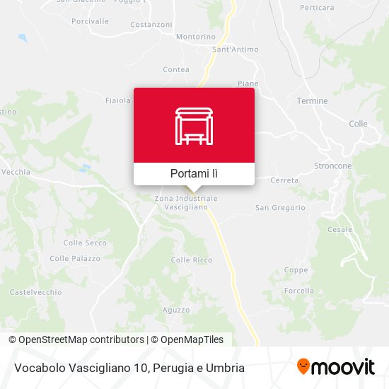 Mappa Vocabolo Vascigliano 10