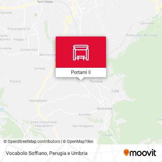 Mappa Vocabolo Soffiano