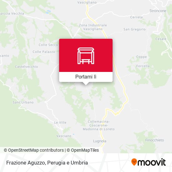 Mappa Frazione Aguzzo