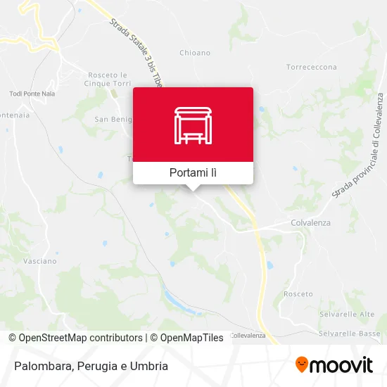 Mappa Palombara