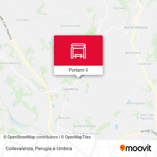 Mappa Collevalenza