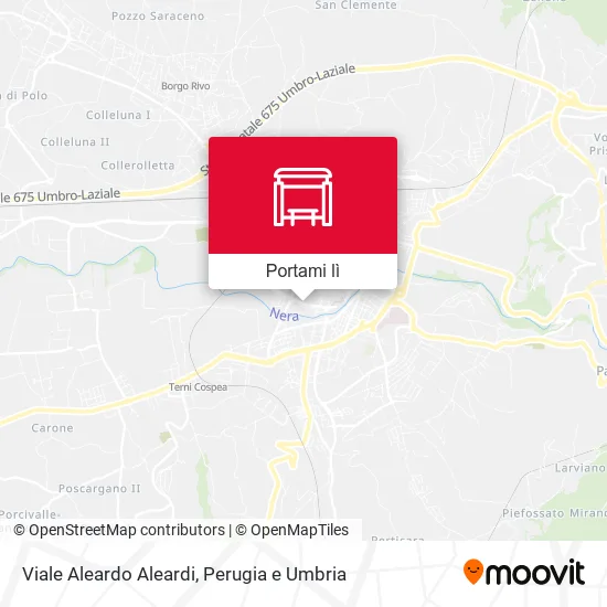 Mappa Viale Aleardo Aleardi