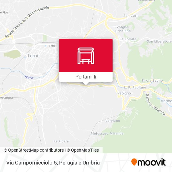 Mappa Via Campomicciolo 5