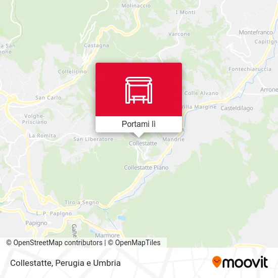 Mappa Collestatte