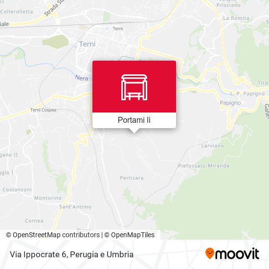 Mappa Via Ippocrate 6