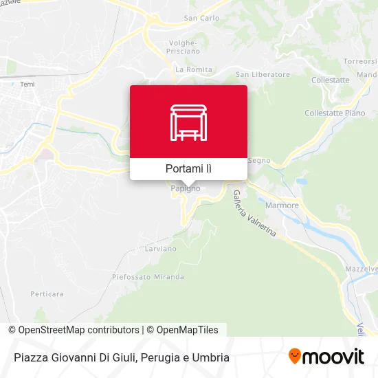 Mappa Piazza Giovanni Di Giuli