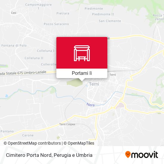 Mappa Cimitero Porta Nord