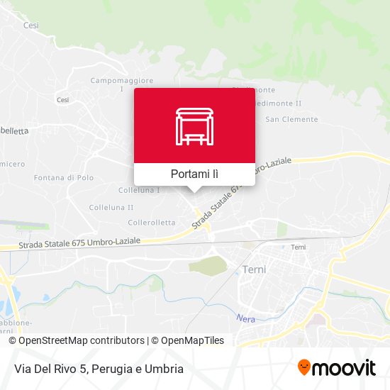 Mappa Via Del Rivo 5