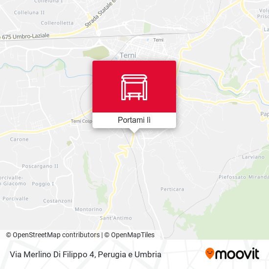 Mappa Via Merlino Di Filippo 4