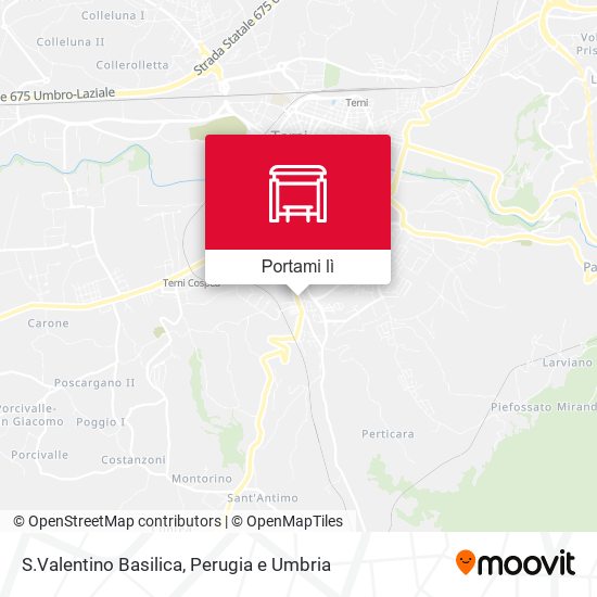 Mappa S.Valentino Basilica