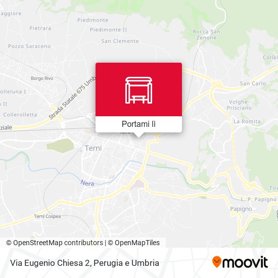 Mappa Via Eugenio Chiesa 2