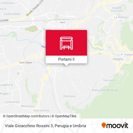 Mappa Viale Gioacchino Rossini 3