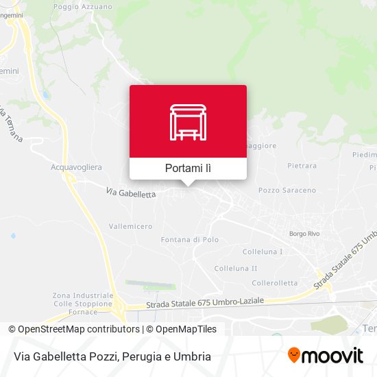 Mappa Via Gabelletta Pozzi