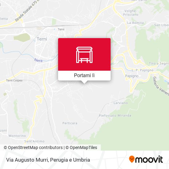 Mappa Via Augusto Murri