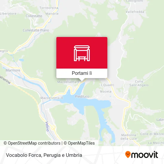 Mappa Vocabolo Forca